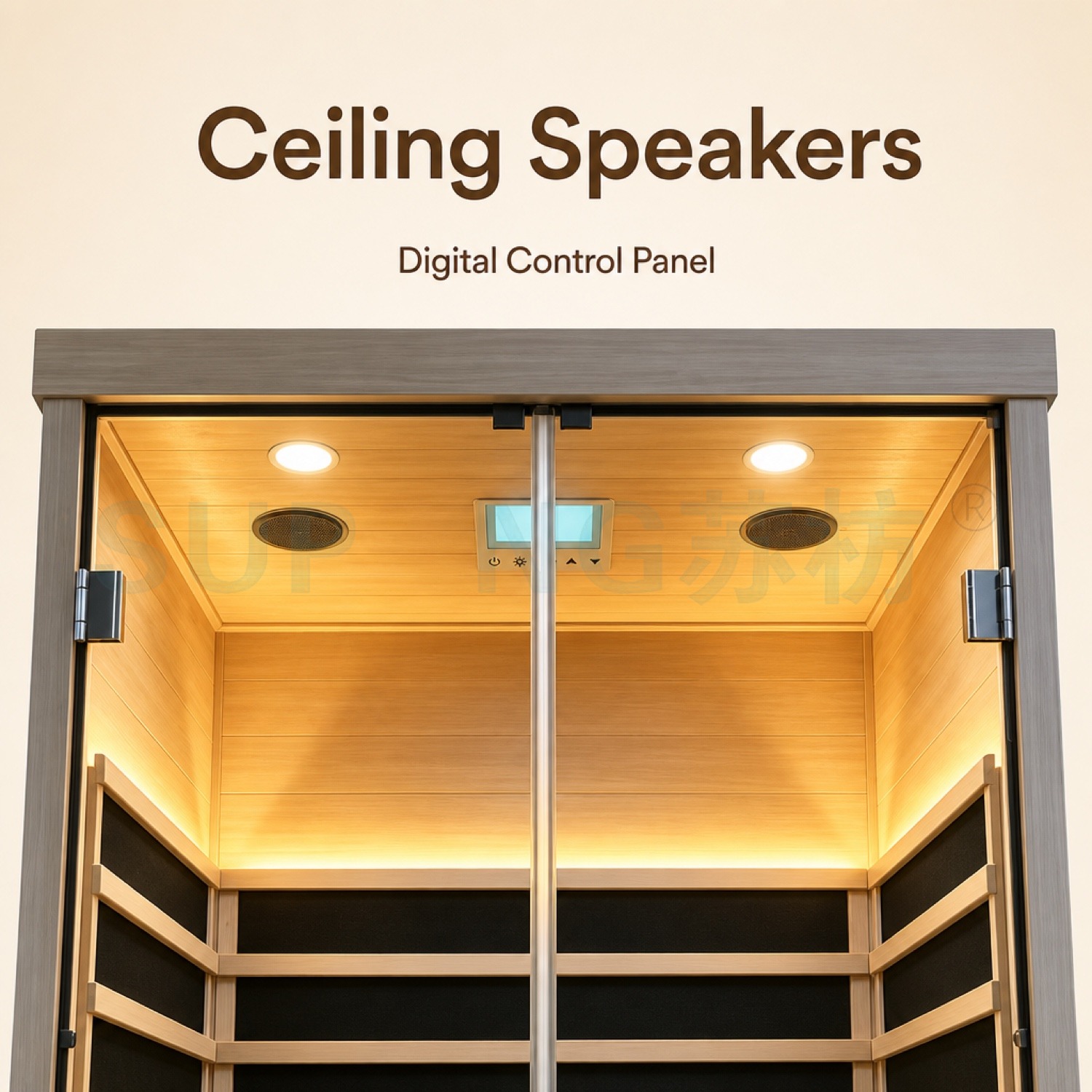 ceiling speakers and digital control