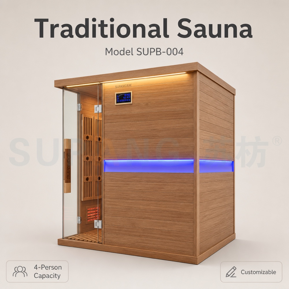 Far-infrared sauna SUPB-004 4 persons