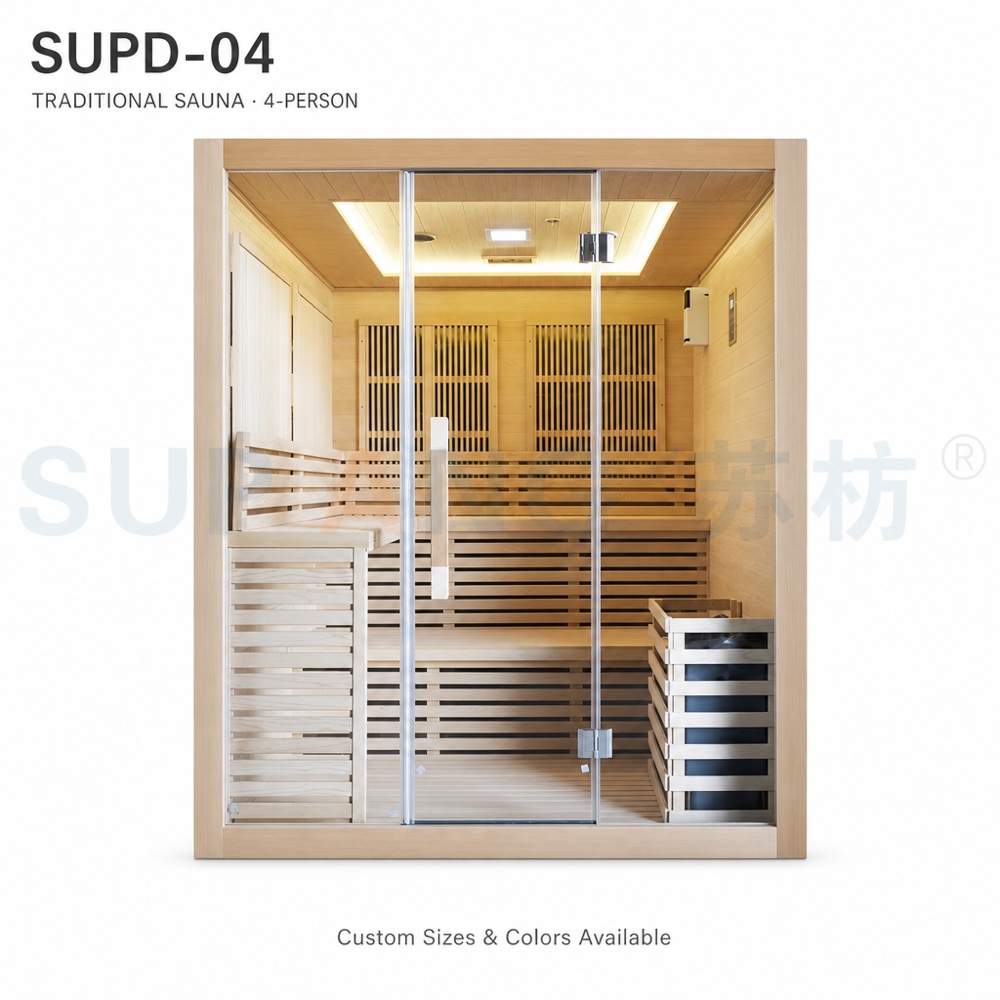 Traditional sauna SUPD-04 4 persons