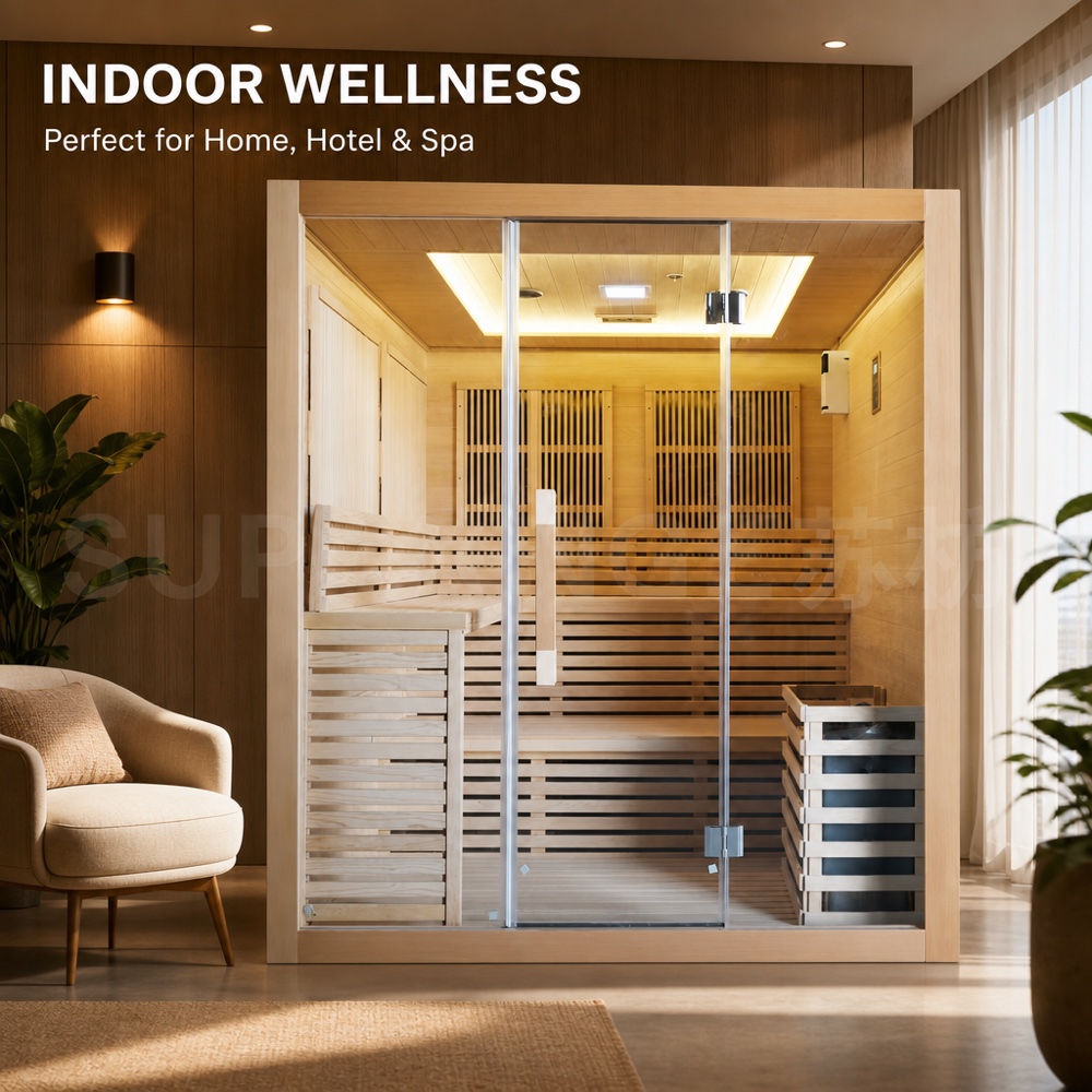 indoor scene with warm cove lighting