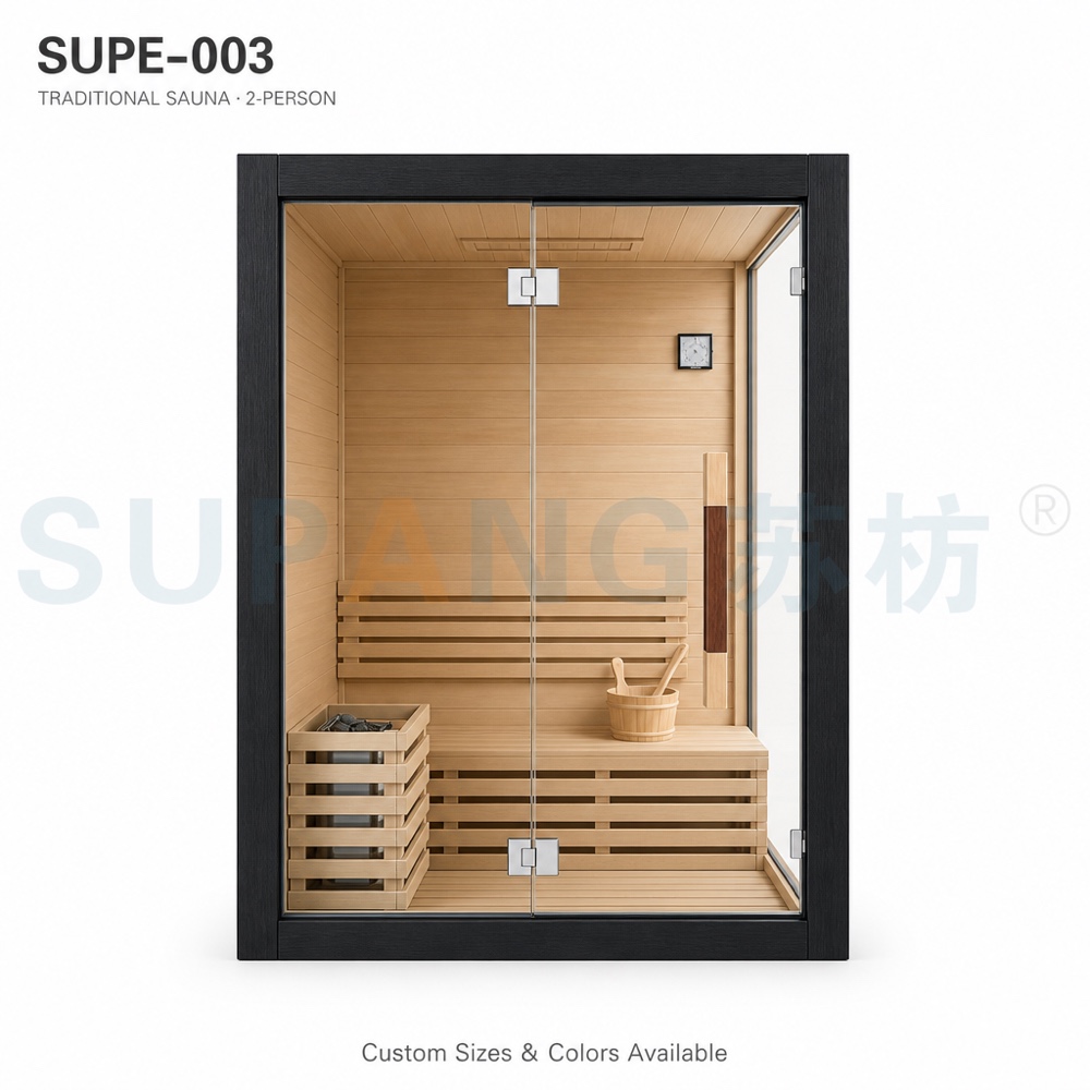 2-person traditional sauna SUPE-003