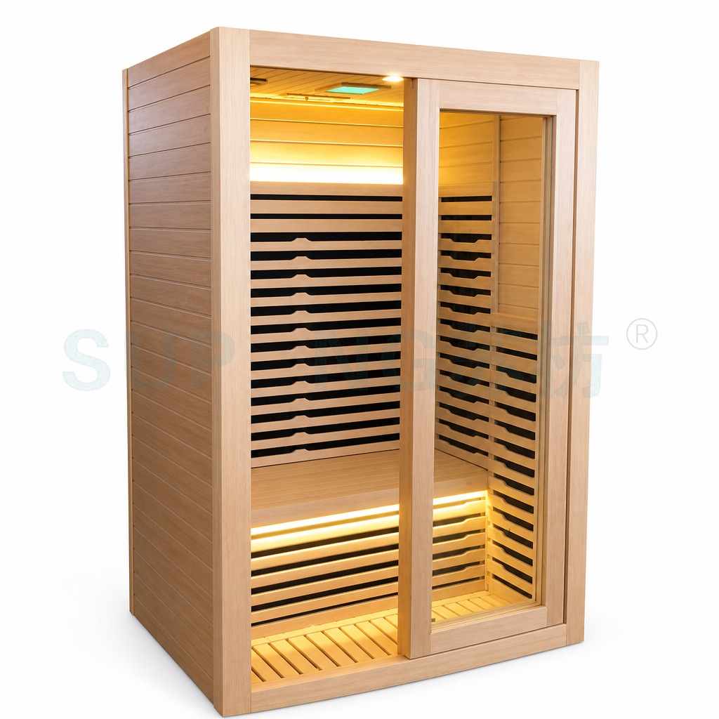Far-infrared sauna SUPF-02 2 person