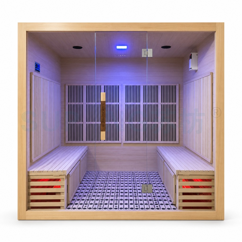 Far-infrared sauna SUPF-06 6-8 person