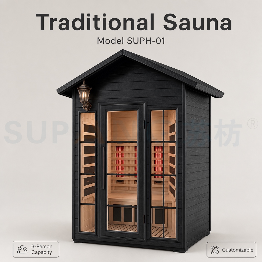 Outdoor sauna SUPH-01 3 persons