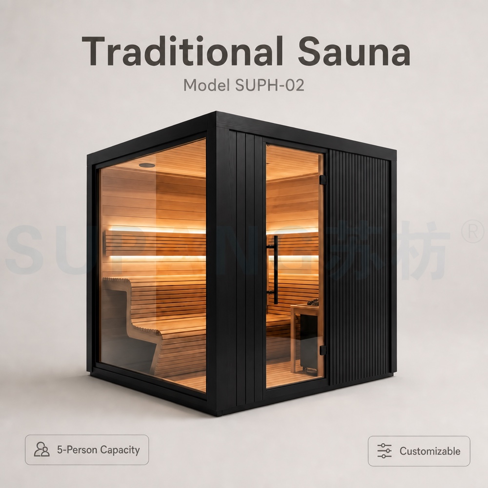 Traditional sauna SUPH-02 5 persons